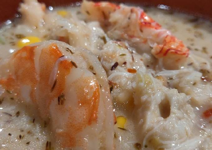 Simple Way to Prepare Speedy Seafood Chowder