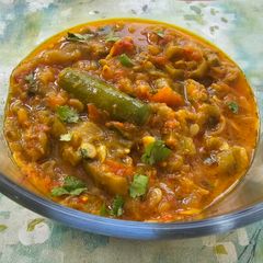 A picture of Zucchini in Insta Pot.