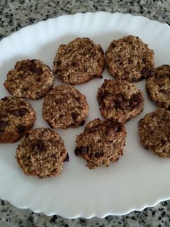 Una foto de Cookies "light" con avena y plátano