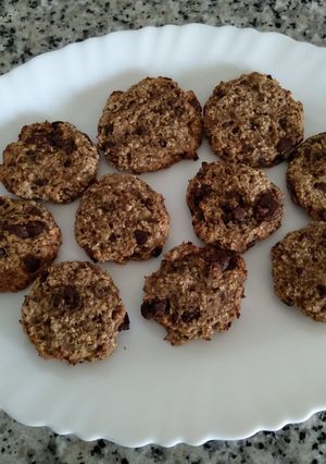 Foto principal de Cookies "light" con avena y plátano