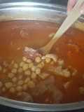 Callos con garbanzos de la Brigada Espartana (receta gallega)