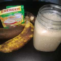 Foto resep Smoothie Pisang Energen Kacang Hijau