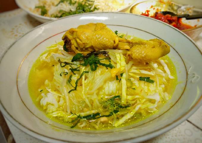 Soto ayam ala fitri