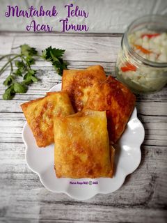 Foto resep Martabak Telur + Acar Timun