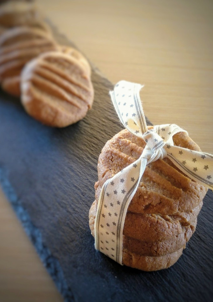 Una foto de Galletas de mantequilla de cacahuete