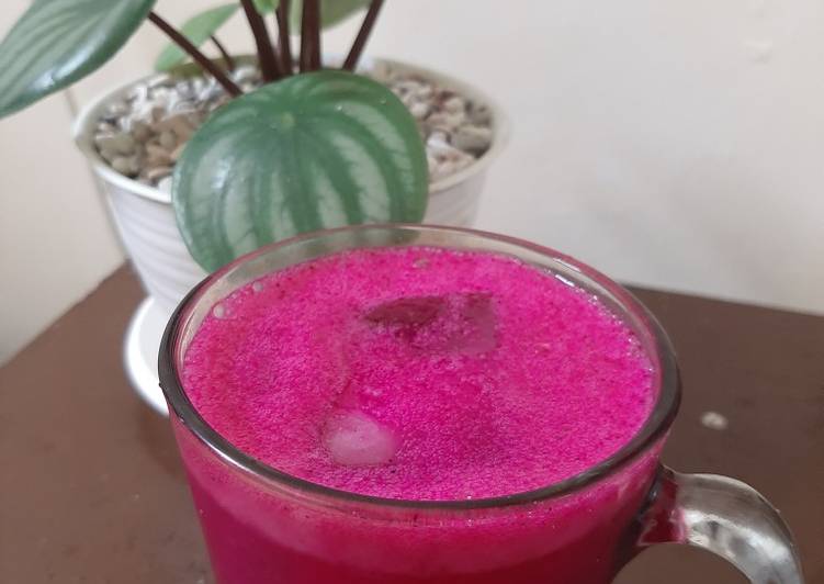 Resep Buah Naga Mix Juice Anti Gagal