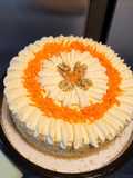 Carrot Cake sin azúcar sin gluten