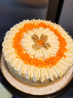 Una foto de Carrot Cake sin azúcar sin gluten
