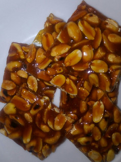 A picture of Peanut chikki.