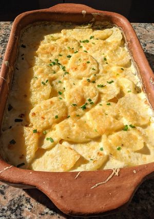 Una foto de Papas a la crema 🥔