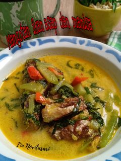 Foto resep Mangut ikan asap dan manisa