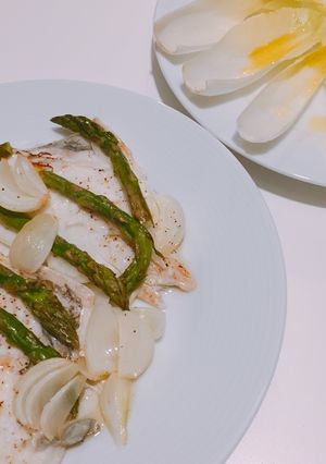 Una foto de Dorada al horno súper fácil y súper rico. Semana 23 de embarazo!