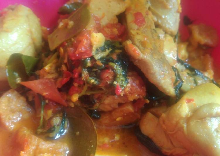 IDE #Resep #30#Ayam Woku Kemangi Tahu menu masakan sehari hari