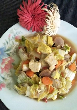 Foto resep Ca Sawi Putih Saus Tiram