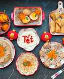 Mâm cỗ Tết nhà mình