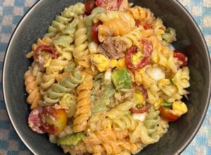 Una foto de Ensalada Fría de Pasta