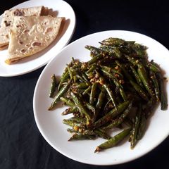 A picture of Franch Bean ki Sabzi.