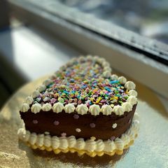 Eggless Dutch Chocolate cake A picture of Eggless Dutch Chocolate cake.