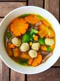 Soup Nui hầm Rau Củ Quả Eat clean