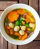 Soup Nui hầm Rau Củ Quả Eat clean