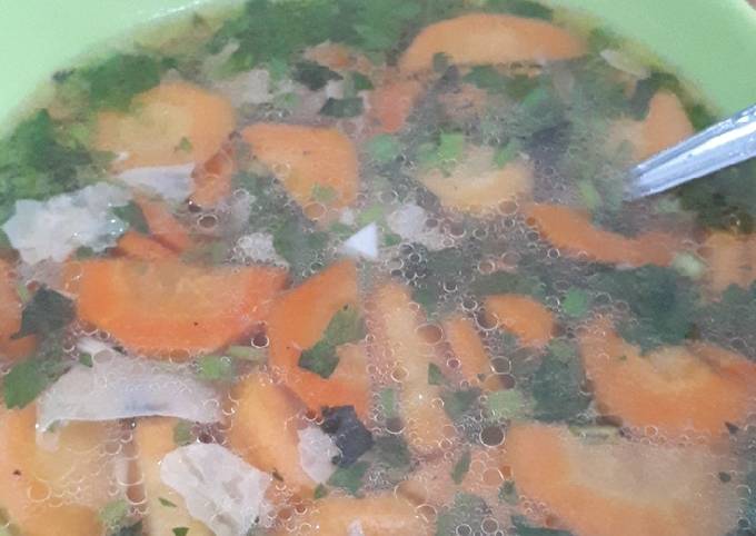 Sop wortel kembang tahu