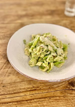 A picture of 🥦 One pot cook - orecchiette with creamy broccoli.