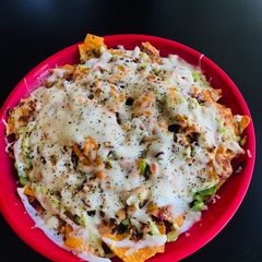 A picture of Cheesy Nachos.