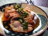 sake steamed chicken