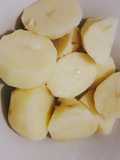 Papas cocidas en Microondas