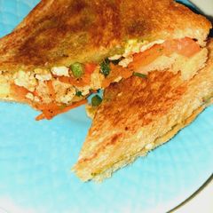 A picture of Healthy tawa sandwich.