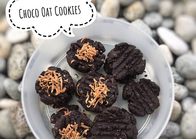Rahasia Membuat Choco Oatmeal Cookies (friendly for diet) yang Enak Banget