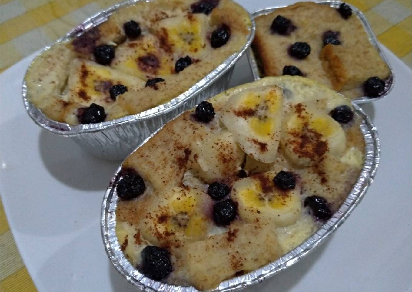 Puding Roti Gandum
