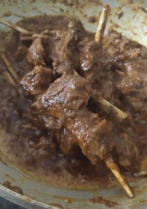A picture of Masala Mutton chaap.
