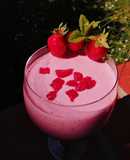 🌸 Strawberry - Raspberry Milkshake