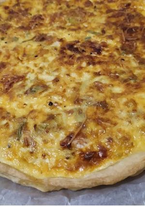 Une photo de Quiche saumon poireaux