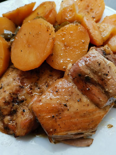 Una foto de Secreto de cerdo en Crockpot