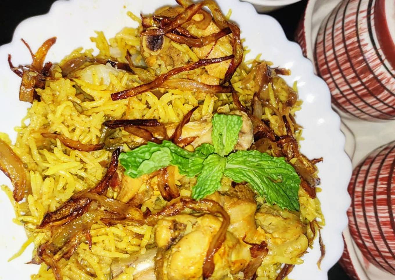 Chicken biriyani
