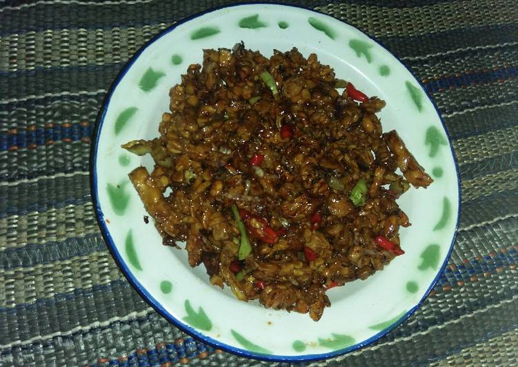 Kering tempe / orek tempe