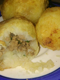 Una foto de Papas rellenas