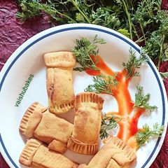 Pudachi Vadi / Sambarvadi / Kothimbir Vadi (In air fryer) A picture of Pudachi Vadi / Sambarvadi / Kothimbir Vadi (In air fryer).