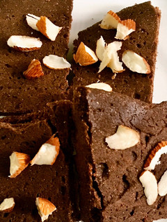 A picture of Chocolate millet burfi.