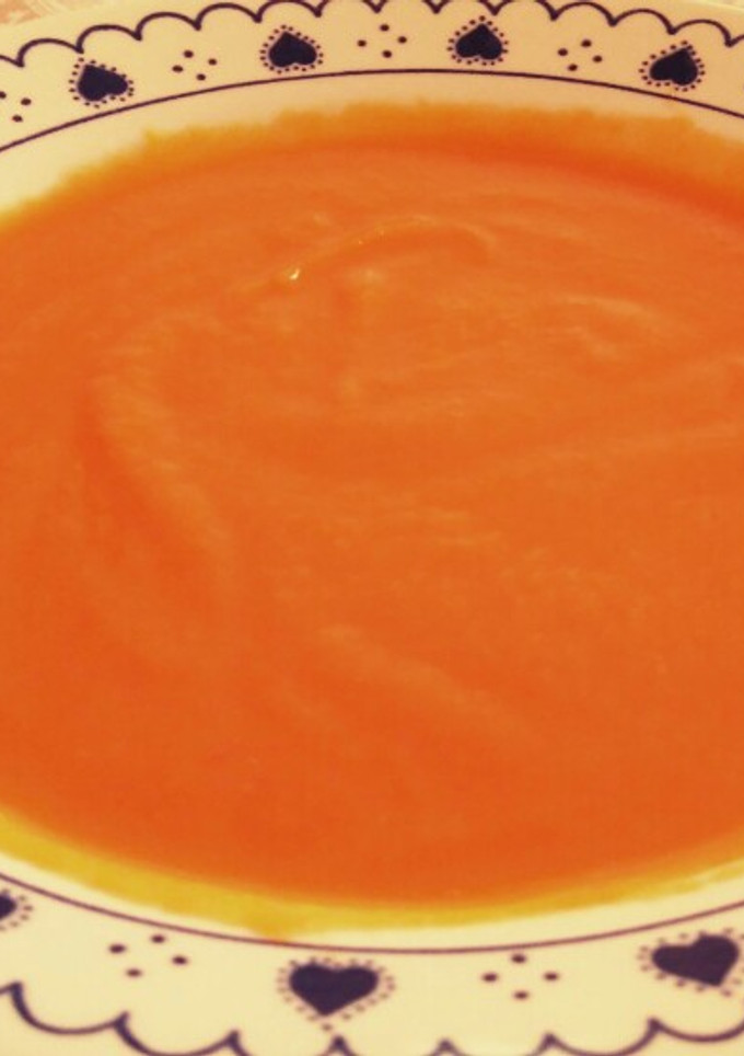 Una foto de Crema de calabaza