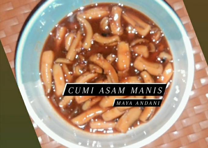 Resep Cumi Asam Manis Oleh Maya Andani - Cookpad