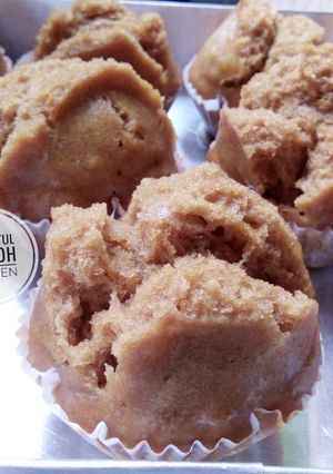 Foto resep Bolu kukus Gula Merah Mekar super simple versi santan