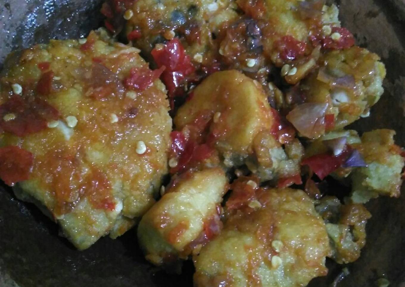 Chicken sambal bawang