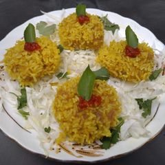 A picture of Rice flower dumplings.