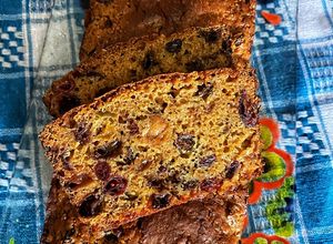 Una foto de Pan de té ☕️ (tea loaf)