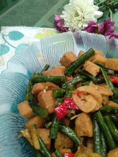 Foto resep Oseng Tempe Gembus dan Kacang Panjang