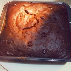 A picture of Streamed Chocolate Cake.