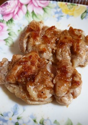 香煎椒鹽雞腿排 的食譜成品照片
